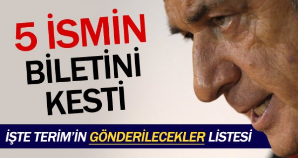 Terim'in gnderilecekler listesi!